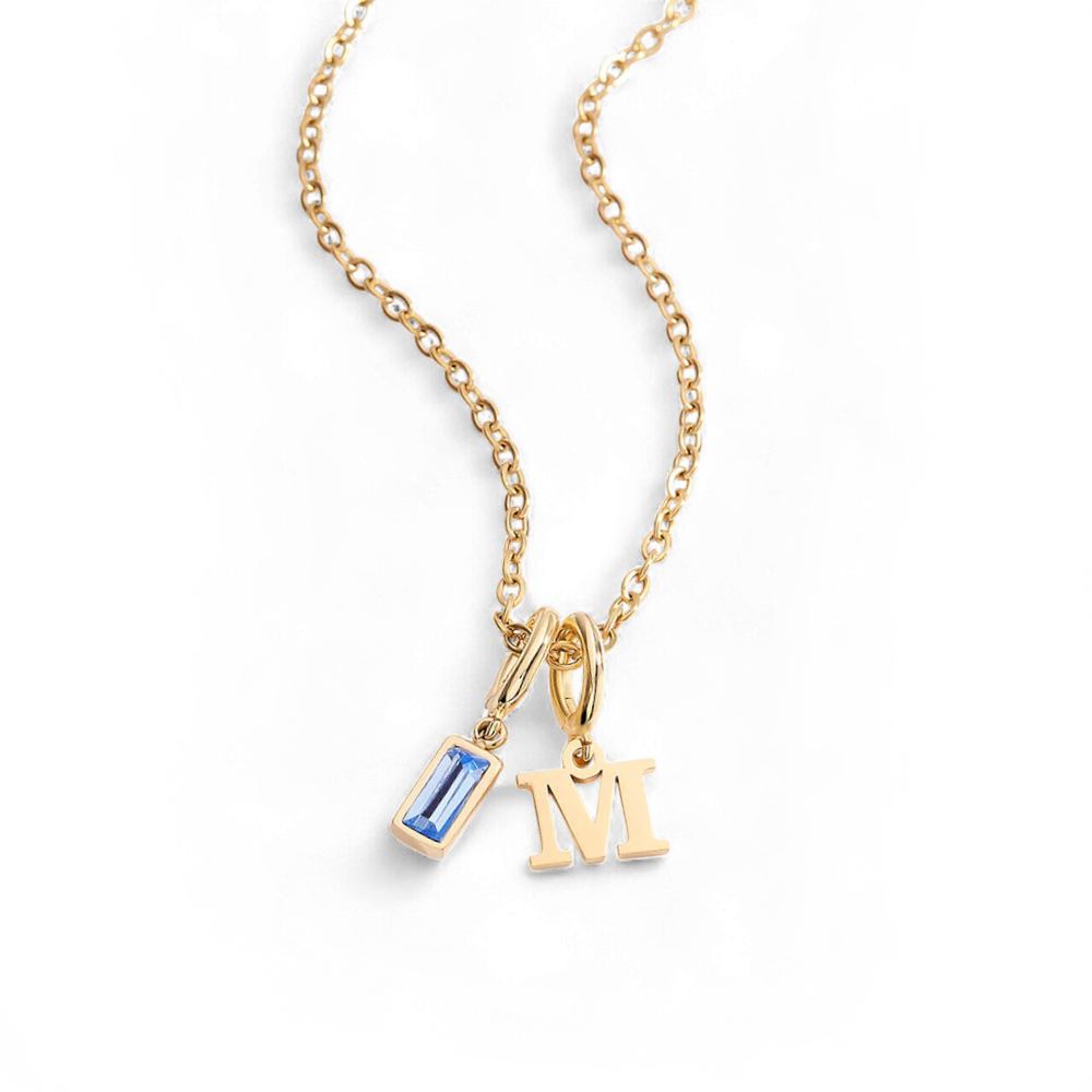 Initial Necklaces Mint Lily initial-necklaces-mint-lily