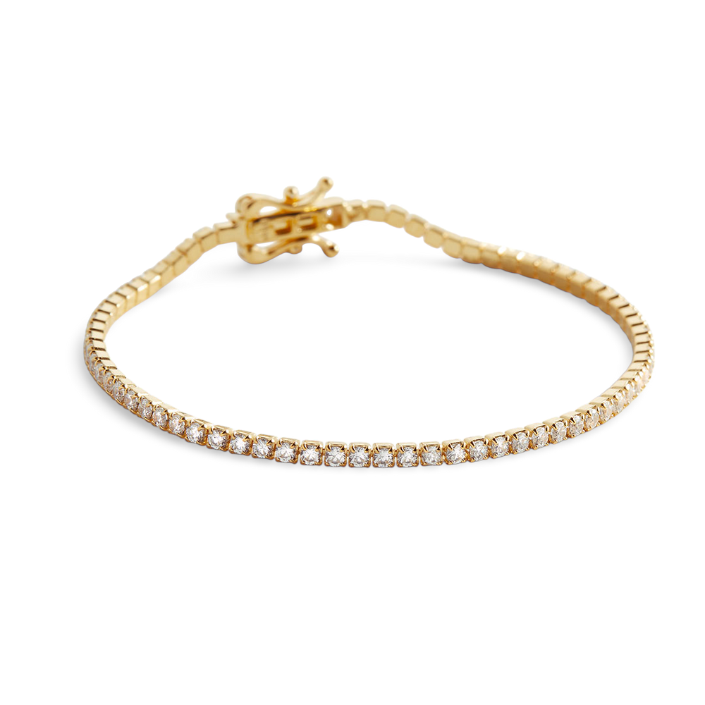 Classic Tennis Bracelet - Gold