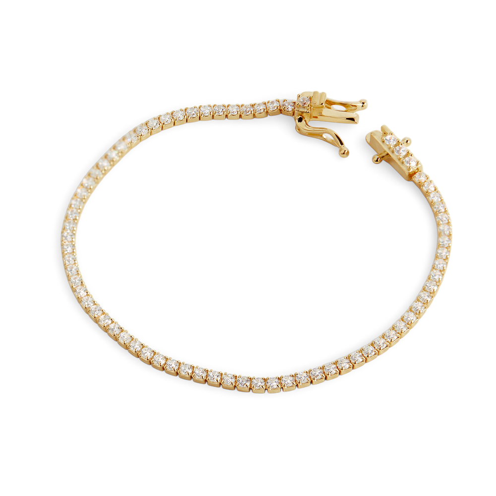 Classic Tennis Bracelet - Gold