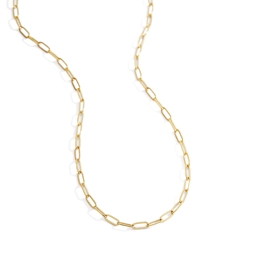 Paradiso Paperclip Chain Necklace - Default Title