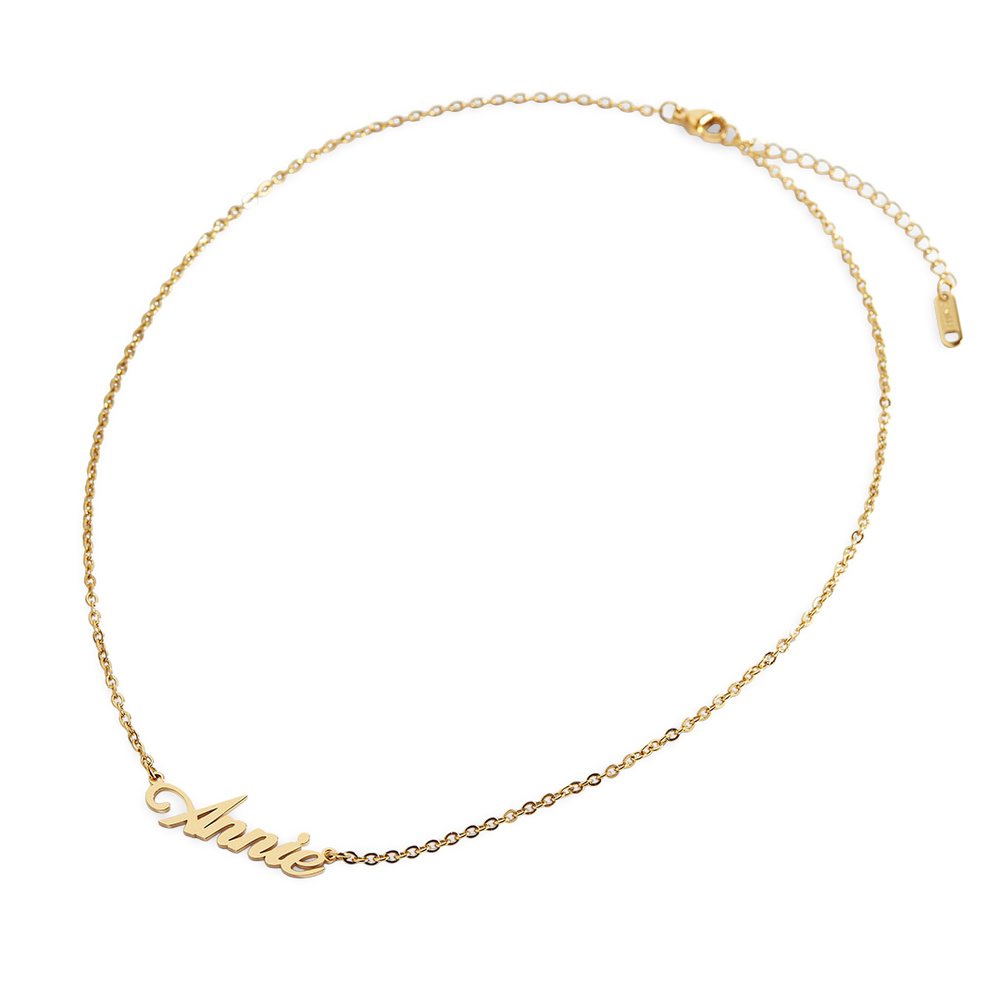 Personalized Name Necklace | Choose from 9 Styles - Gold / Aria