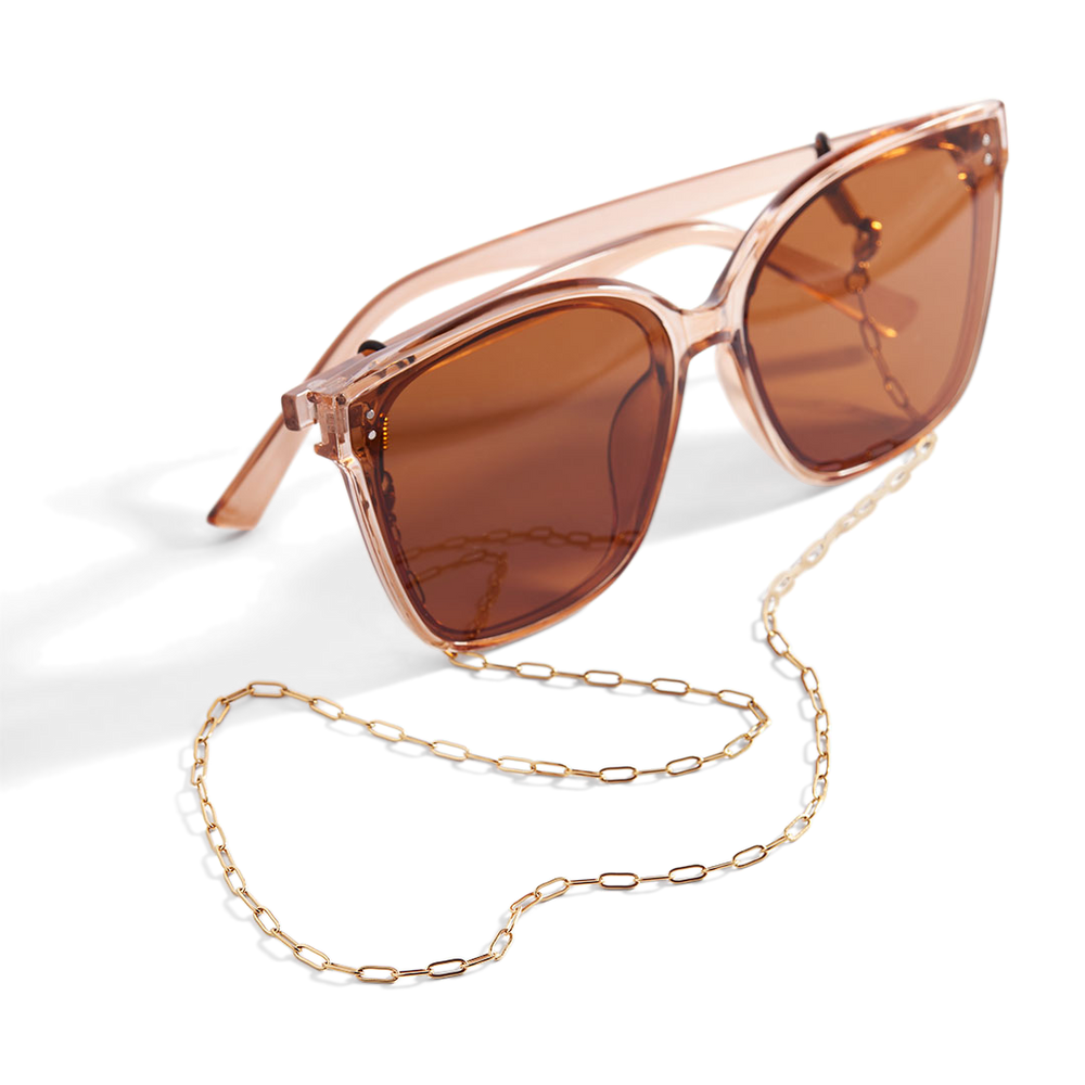 Gold Glasses Chain - Paperclip Chain