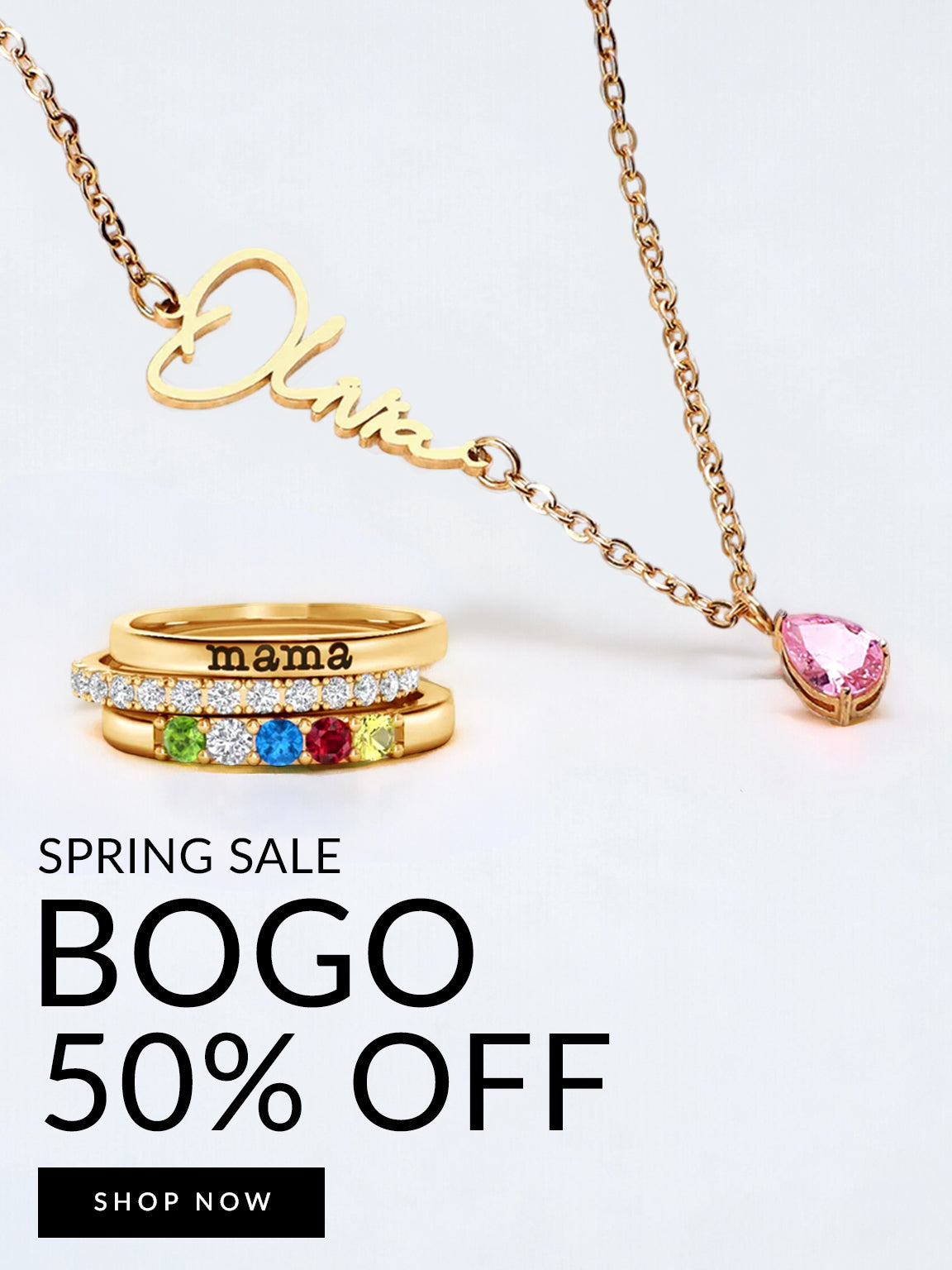 Get name clearance necklace coupons