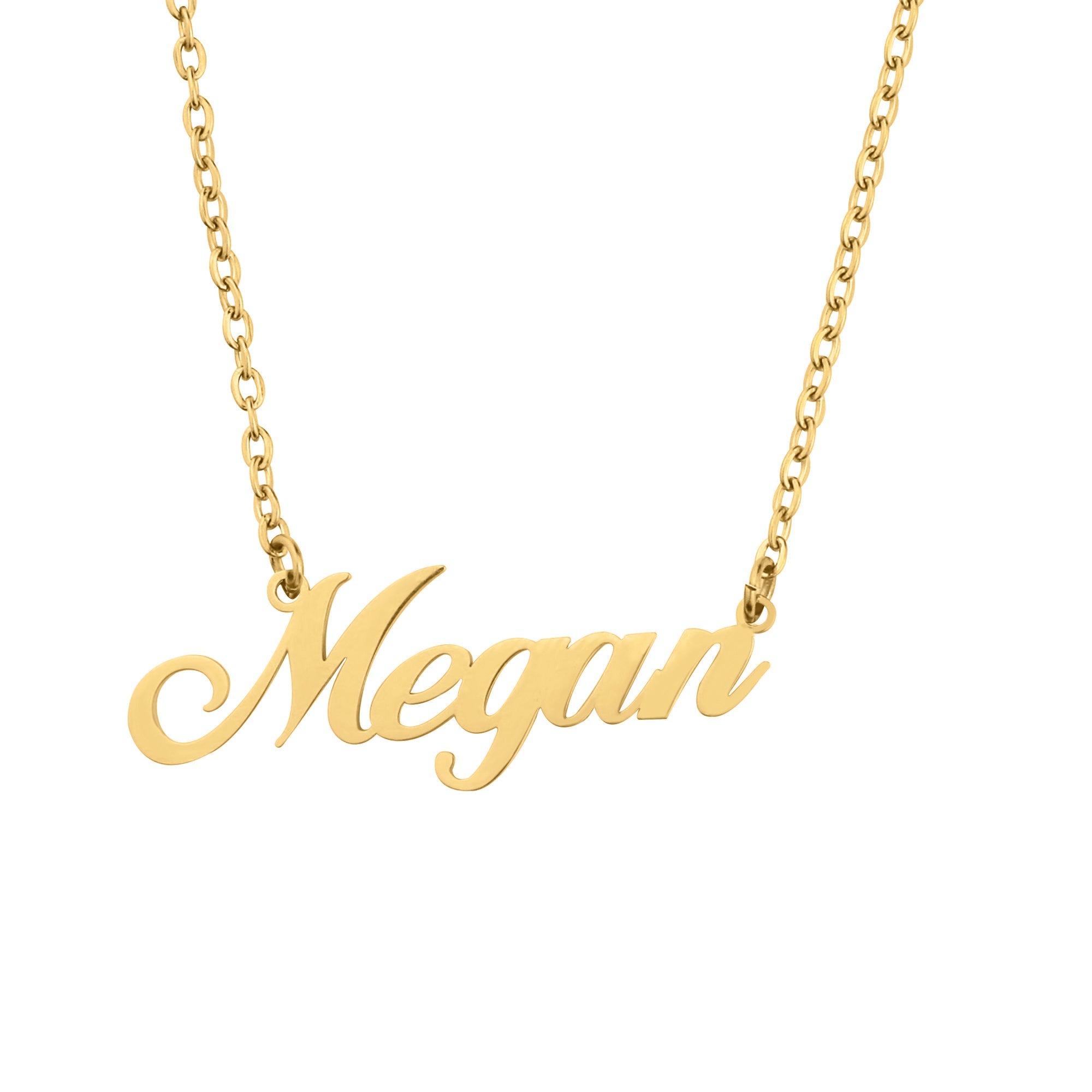 The Name Necklace - Letter Name Necklaces | Mint & Lily