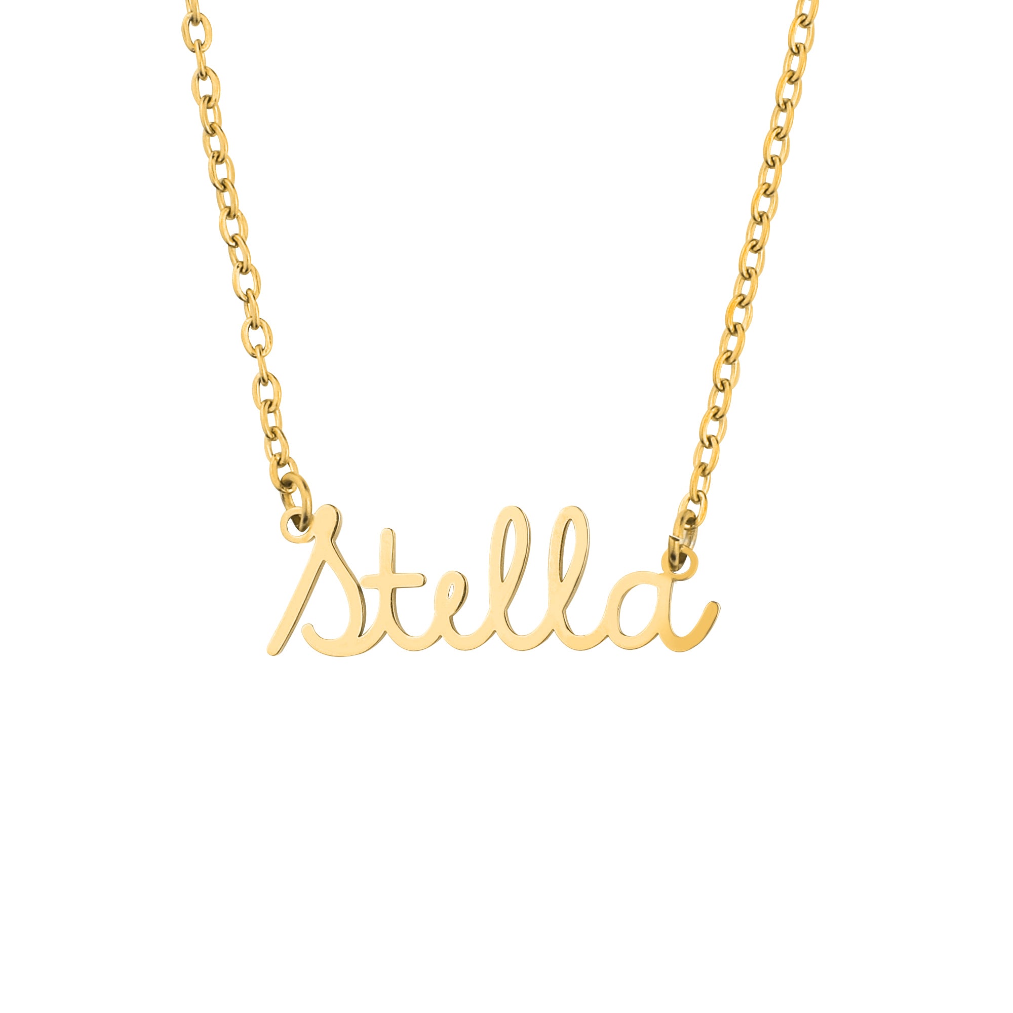 The Name Necklace - Letter Name Necklaces | Mint & Lily