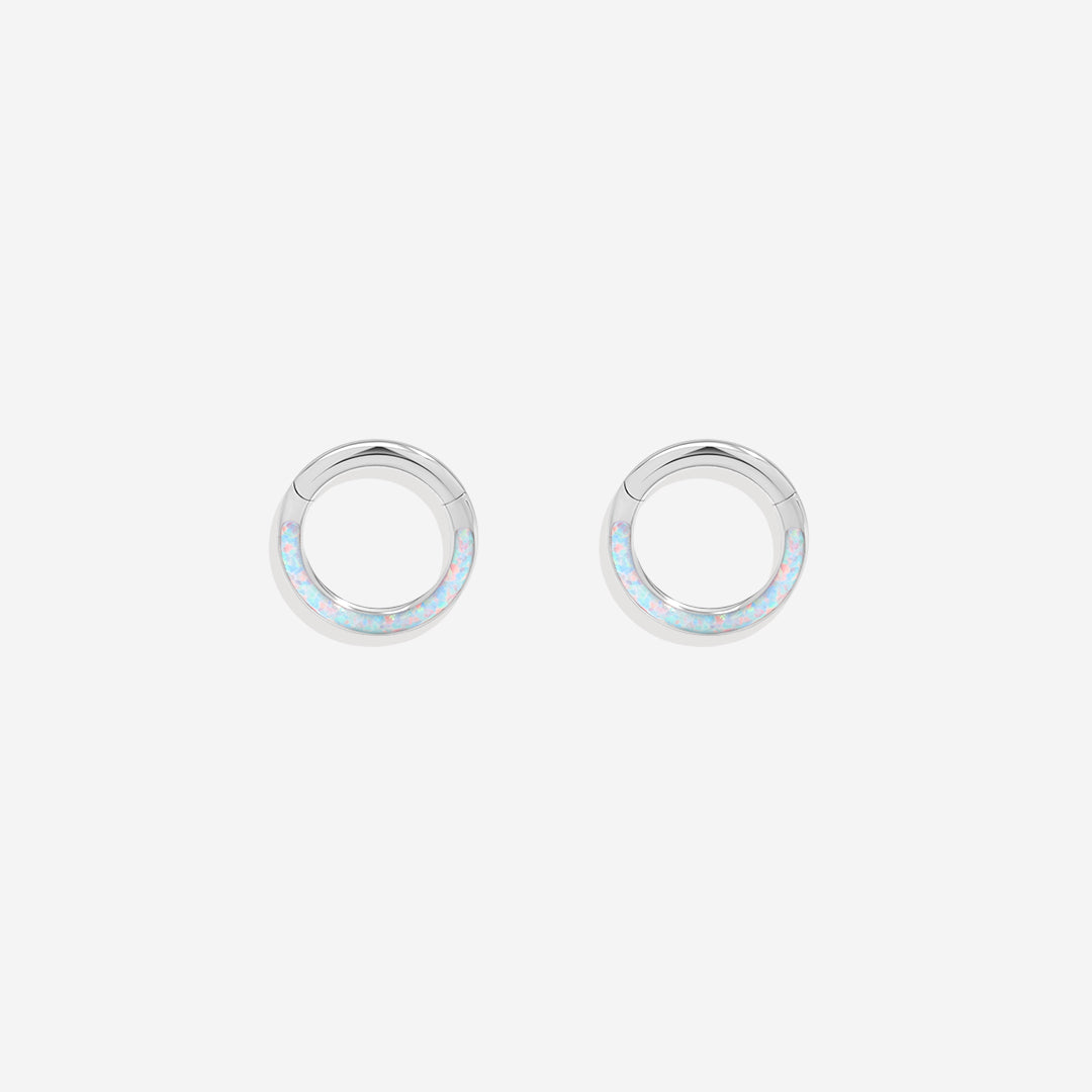 Magical Iridescent Clicker Hoops