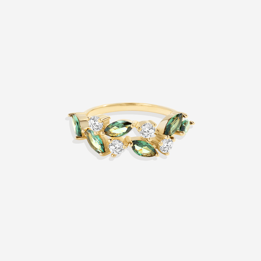 Marquis Leaf Ring