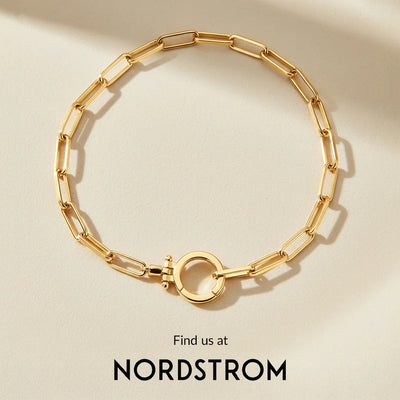 Mint Paperclip Bracelet