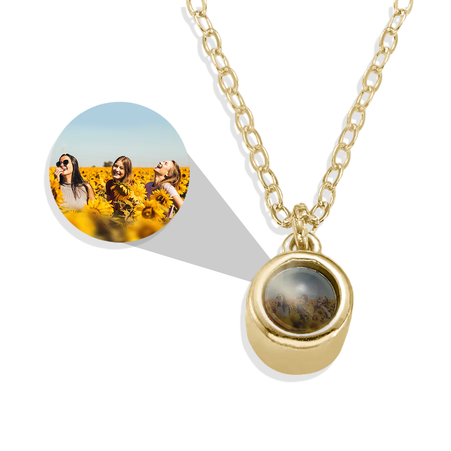 Photo pendant chain on sale