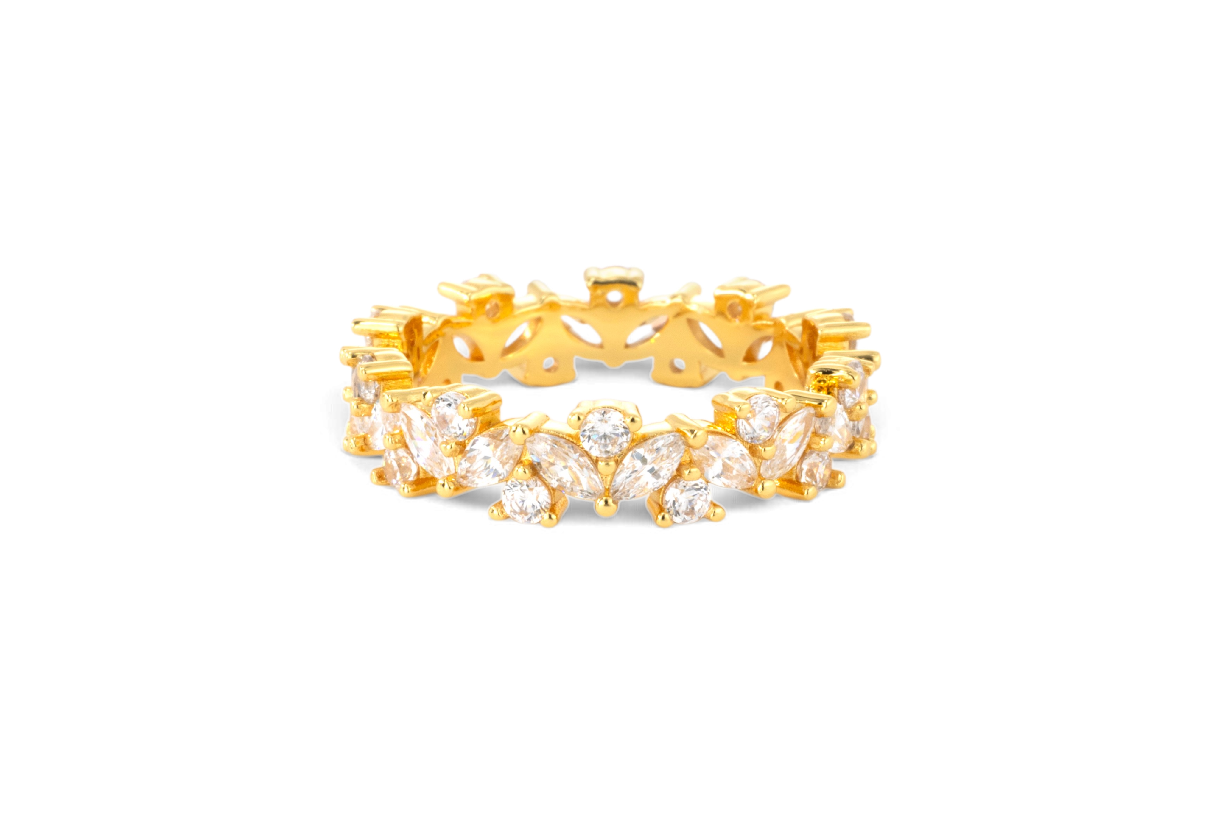 Multi Stone Marquise Ring