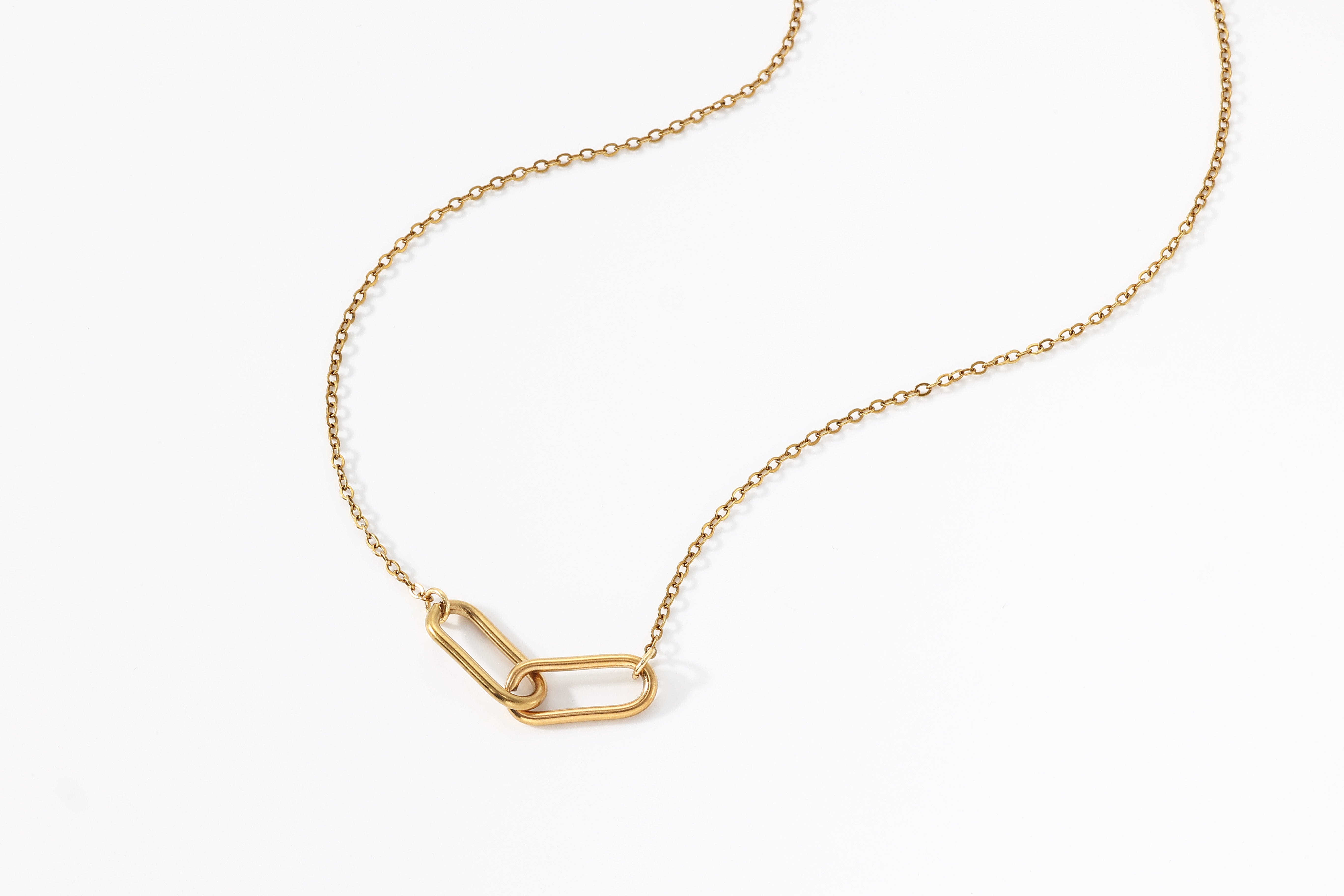 Oval Link Necklace – Mint & Lily