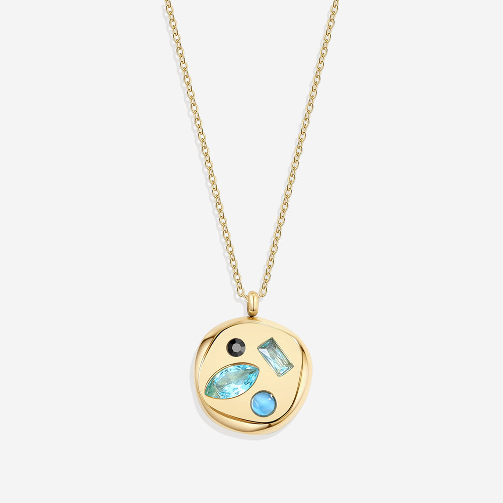 Birthday Pendant Necklace - March