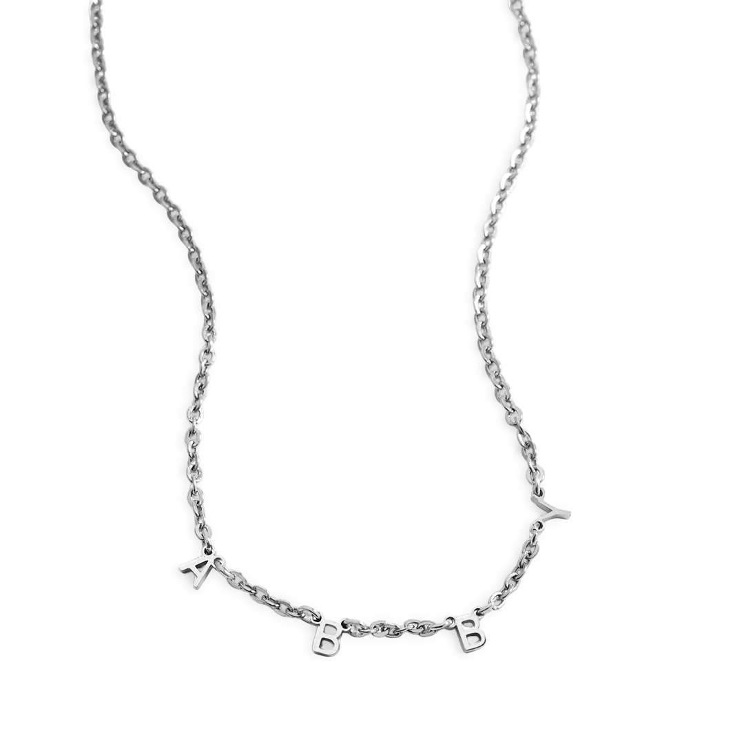 Personalized Minimalist Letter Necklace