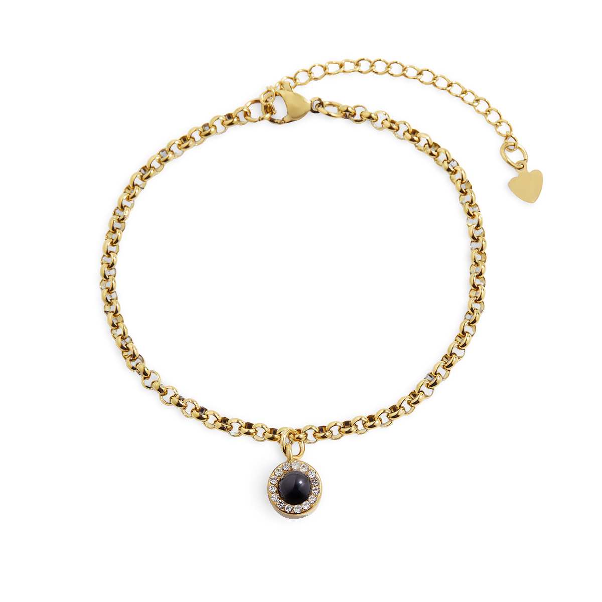 Petite Halo Photo Bracelet