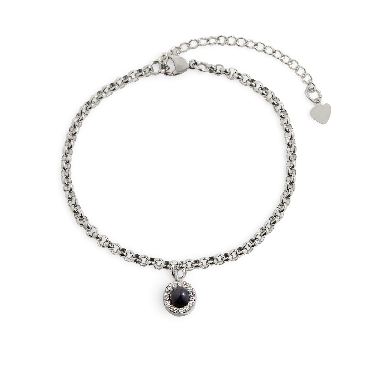 Petite Halo Photo Bracelet