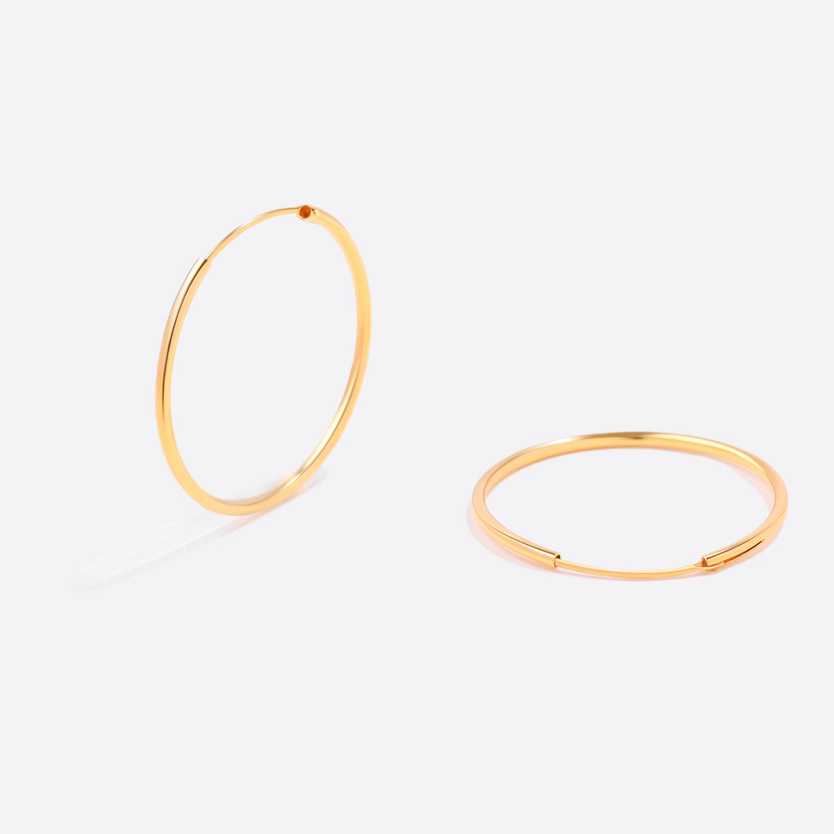 Endless Hoop Earrings – Mint & Lily