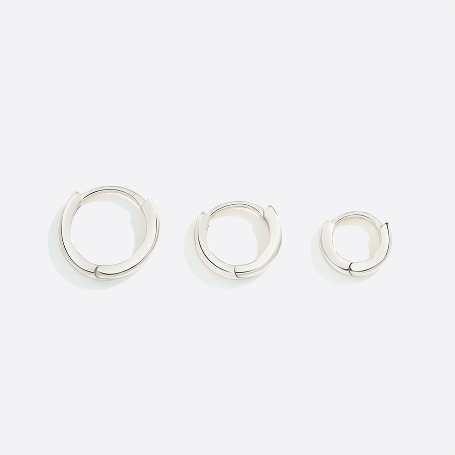 Mint & Lily Dainty Huggie Hoop Earrings main image 0