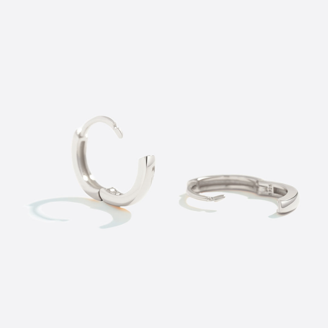 Mint & Lily Dainty Huggie Hoop Earrings main image 1