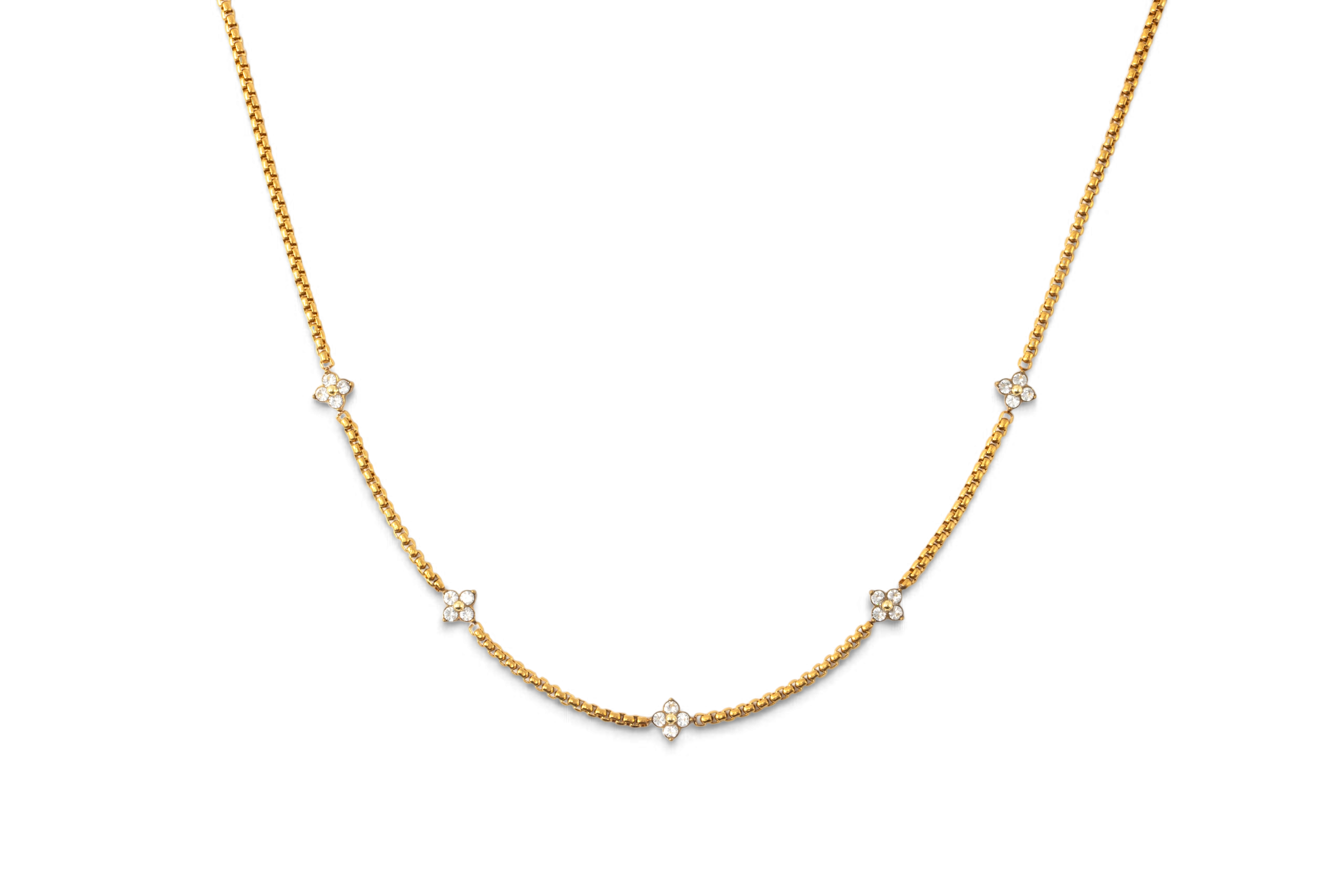 Radiant Clover Necklace