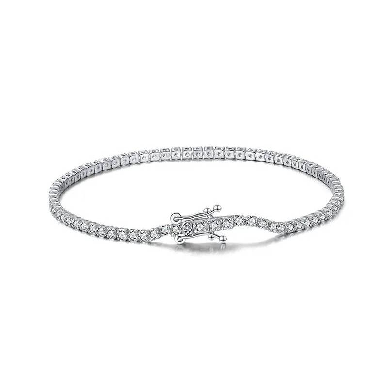 Classic Tennis Bracelet - 925 Sterling Silver