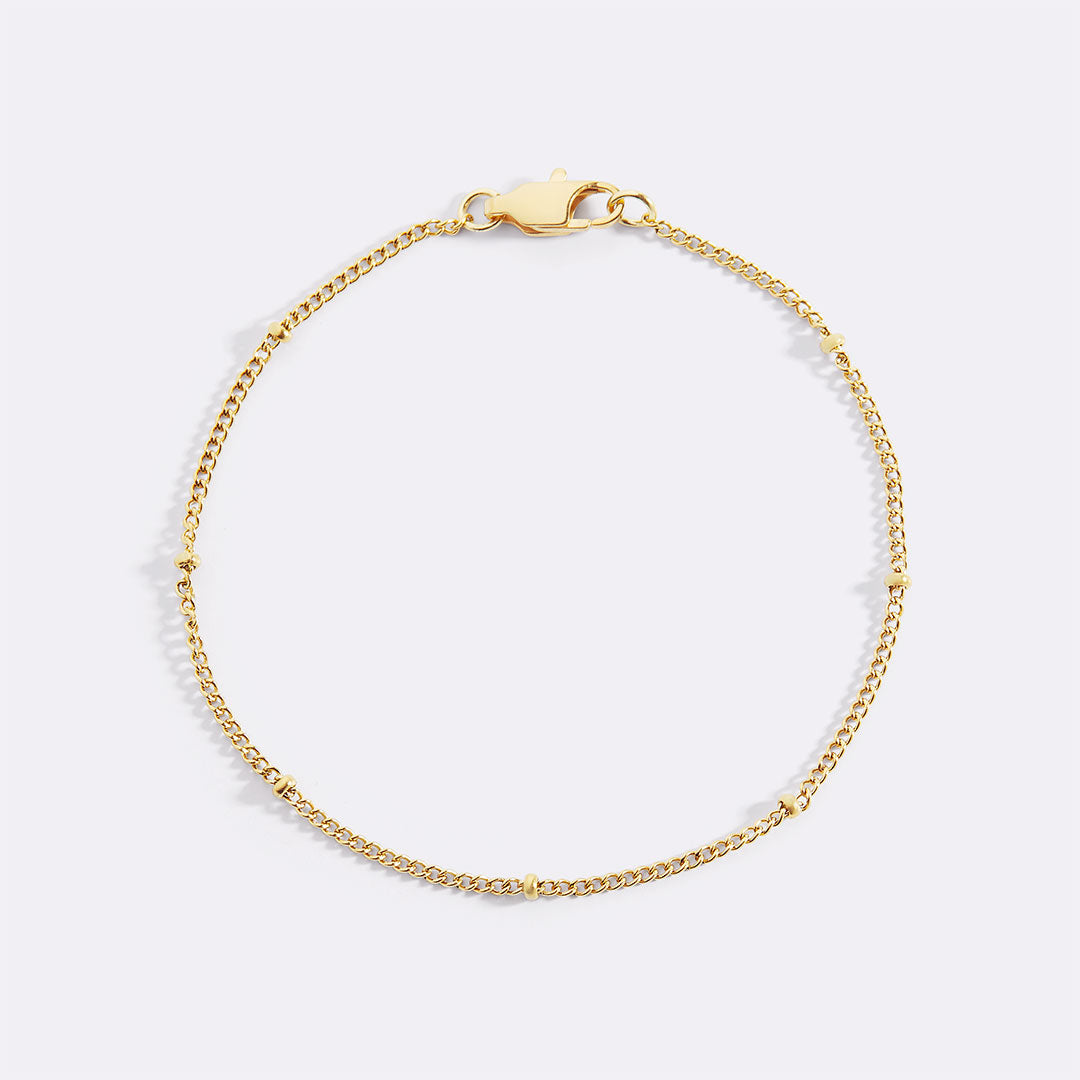 Satellite Chain Beaded Bracelet