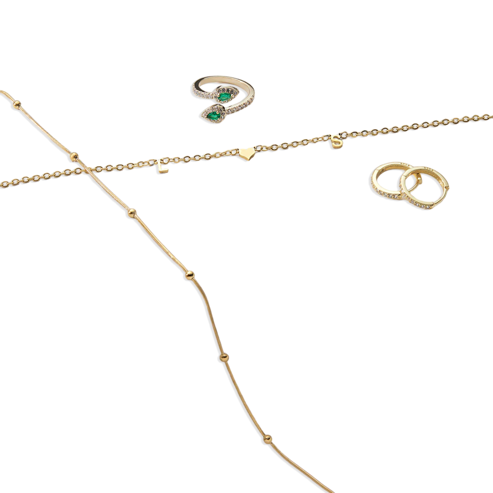 Satellite Chain Necklace - Gold