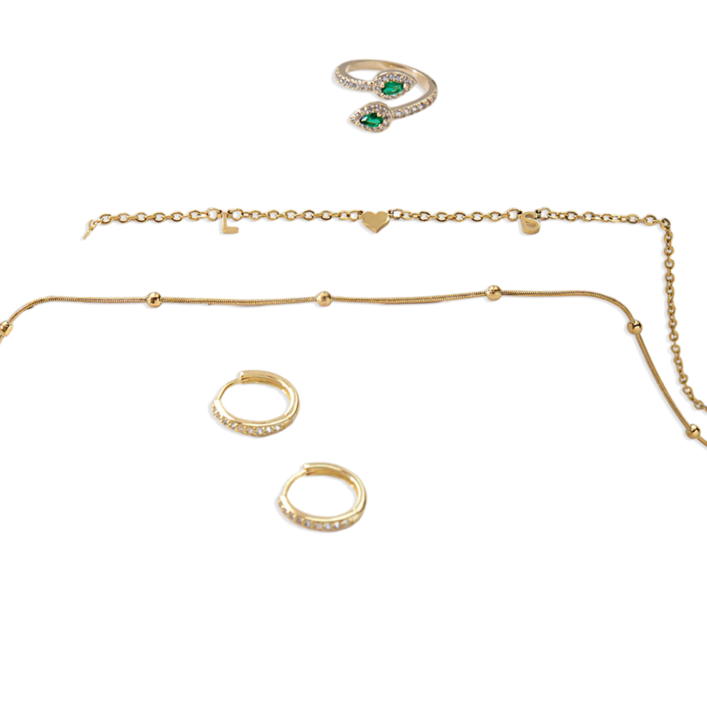 Satellite Chain Necklace - Gold