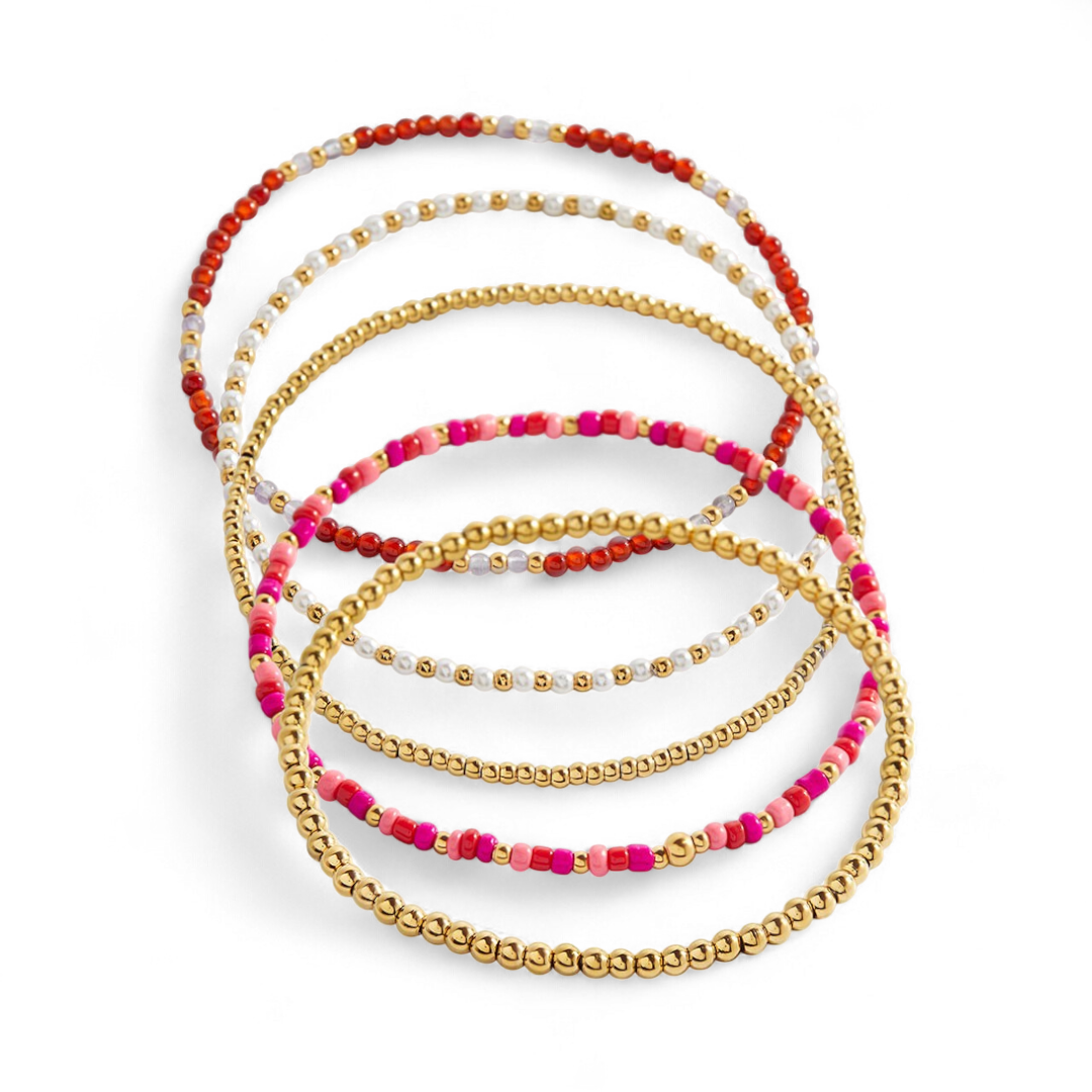 Siren Bracelet Stacking Set Mint & Lily