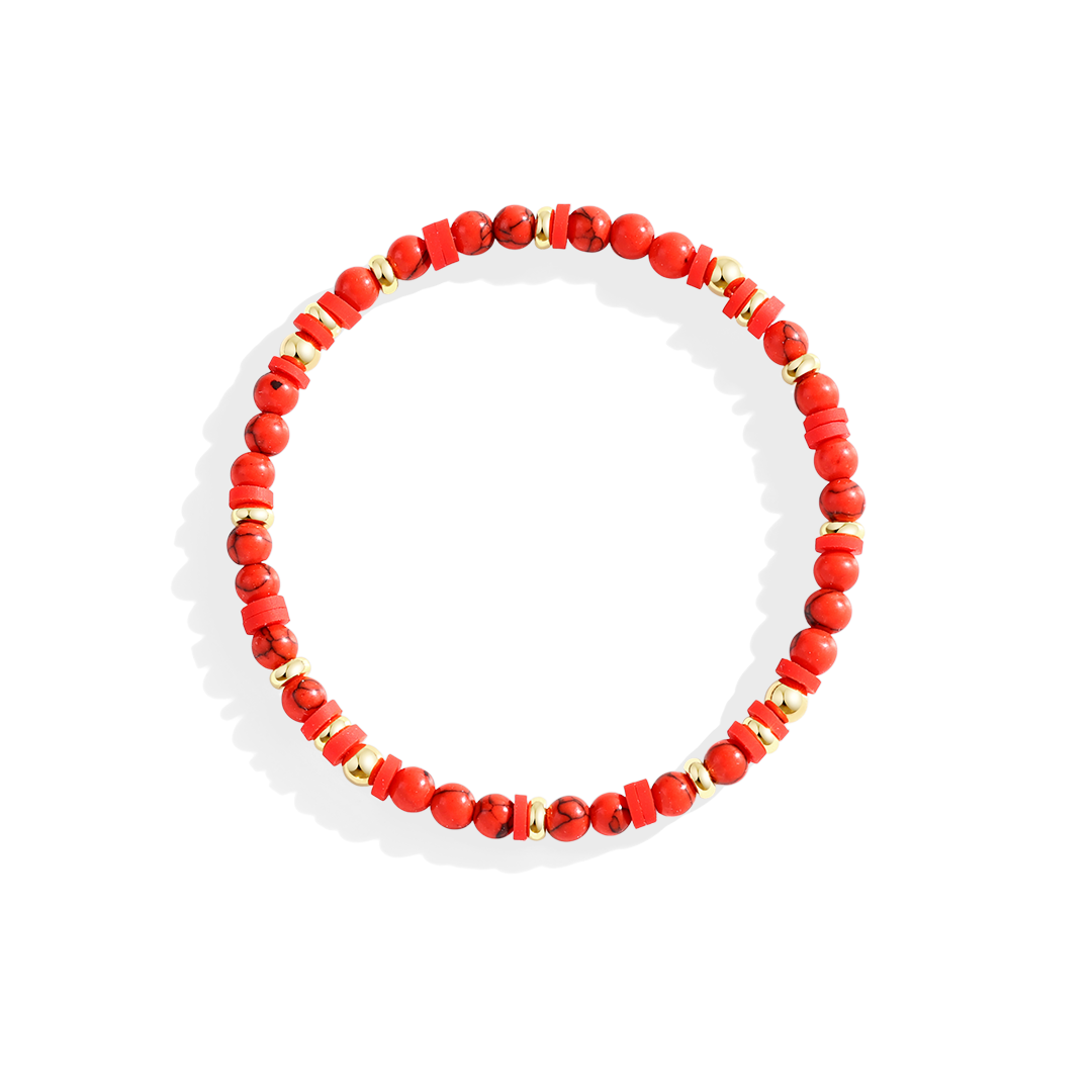 Stacking Birthstone Beaded Bracelet