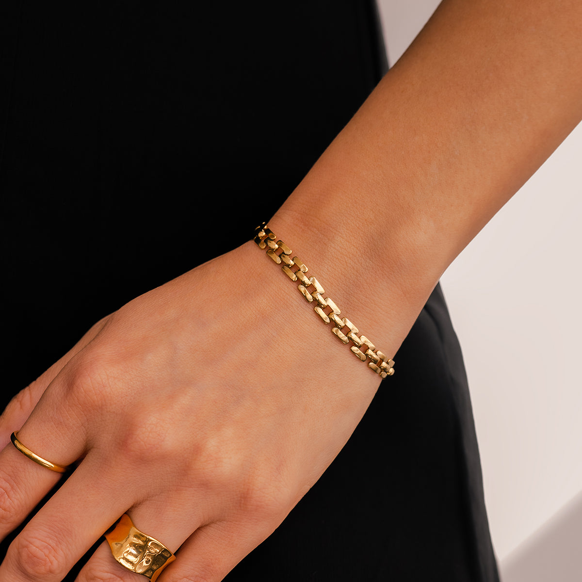 Timepiece Link Chain Bracelet – Mint & Lily