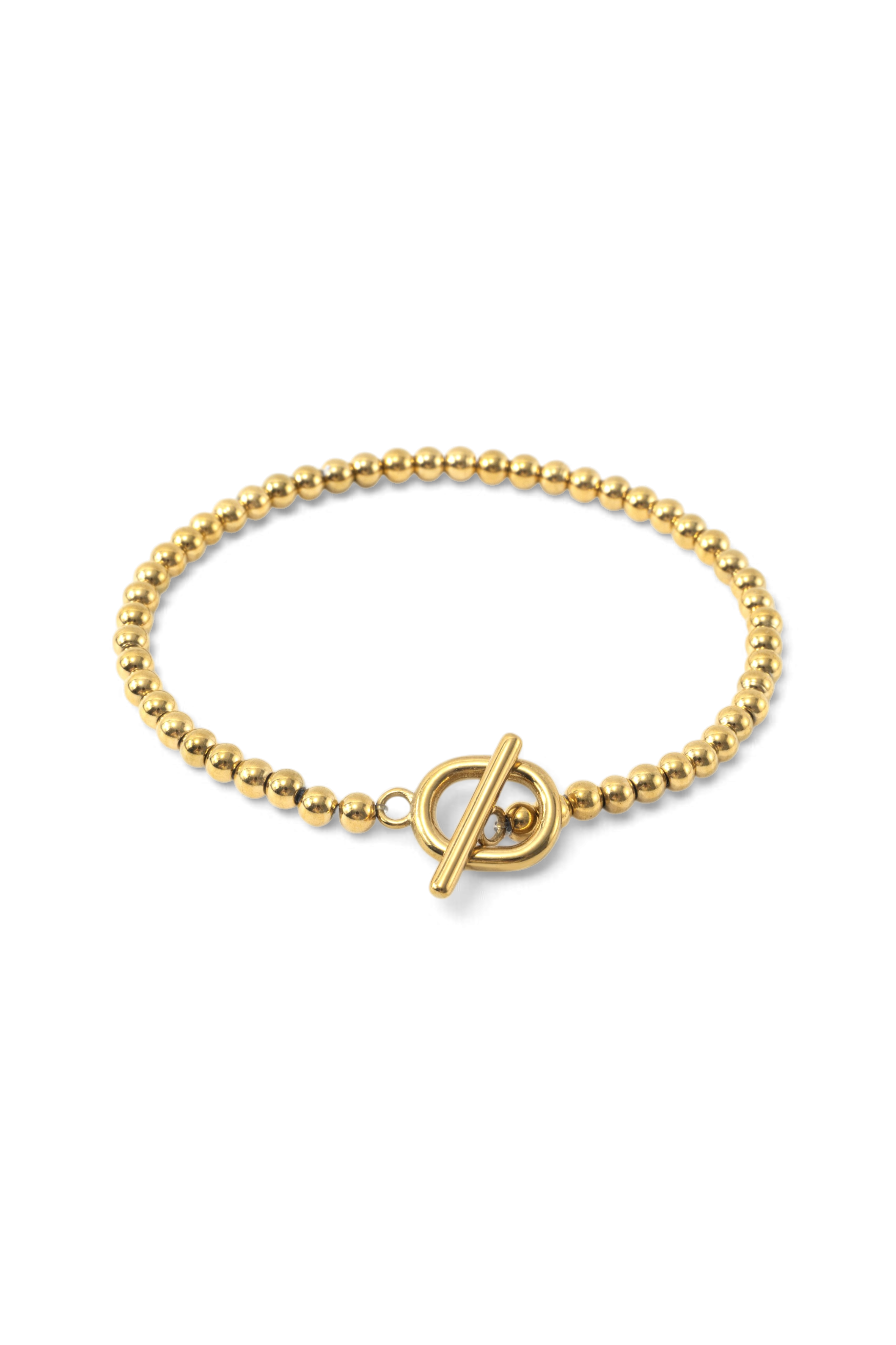 Toggle Clasp Beaded Bracelet