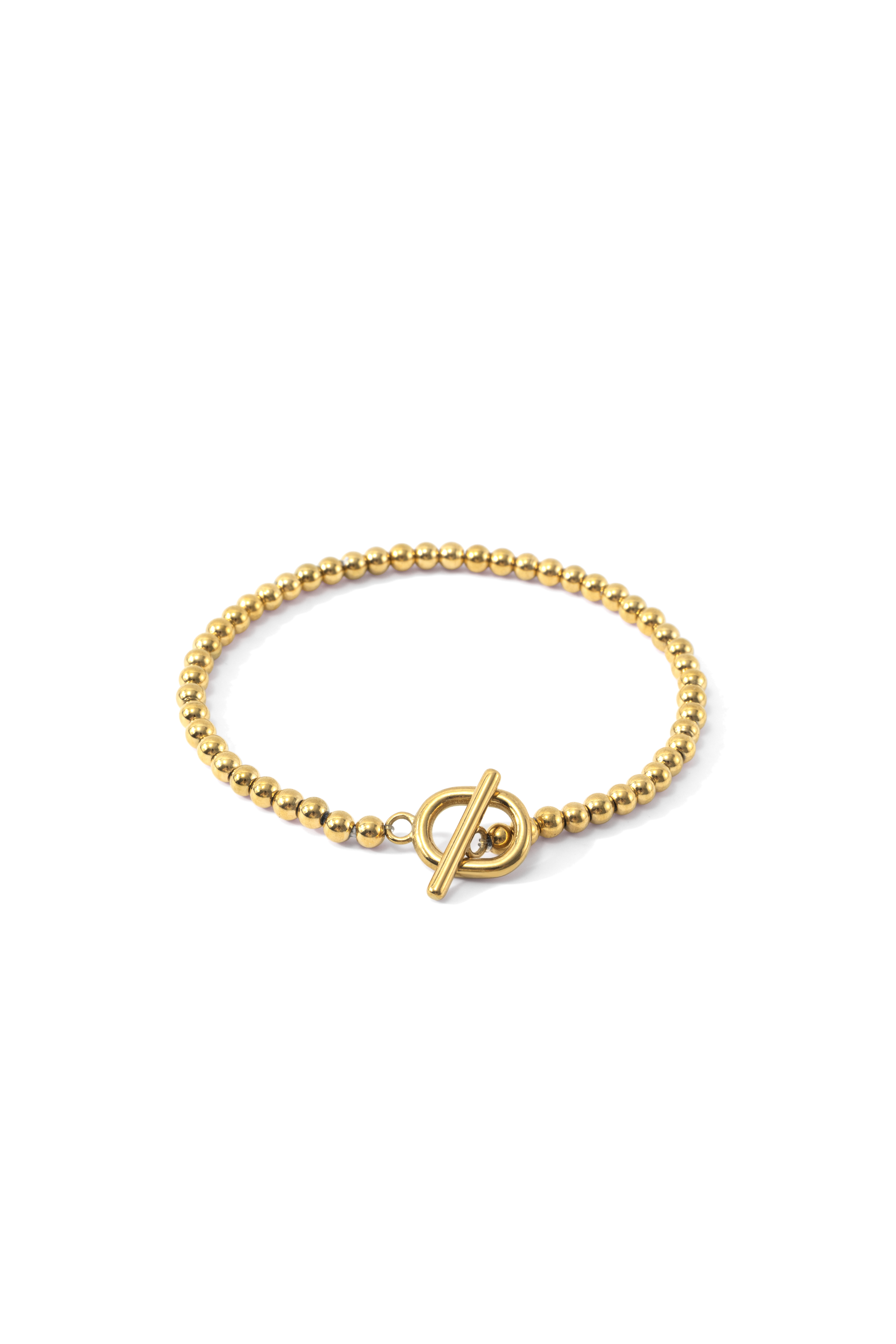 Toggle Clasp Beaded Bracelet
