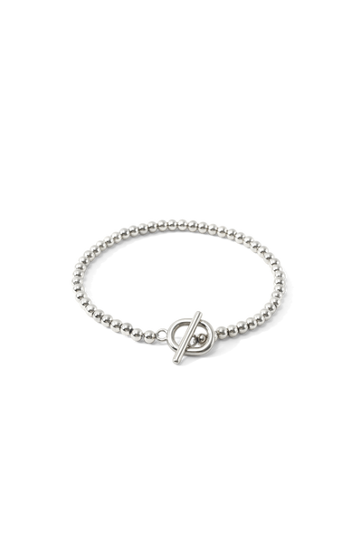Toggle Clasp Beaded Bracelet – Mint & Lily