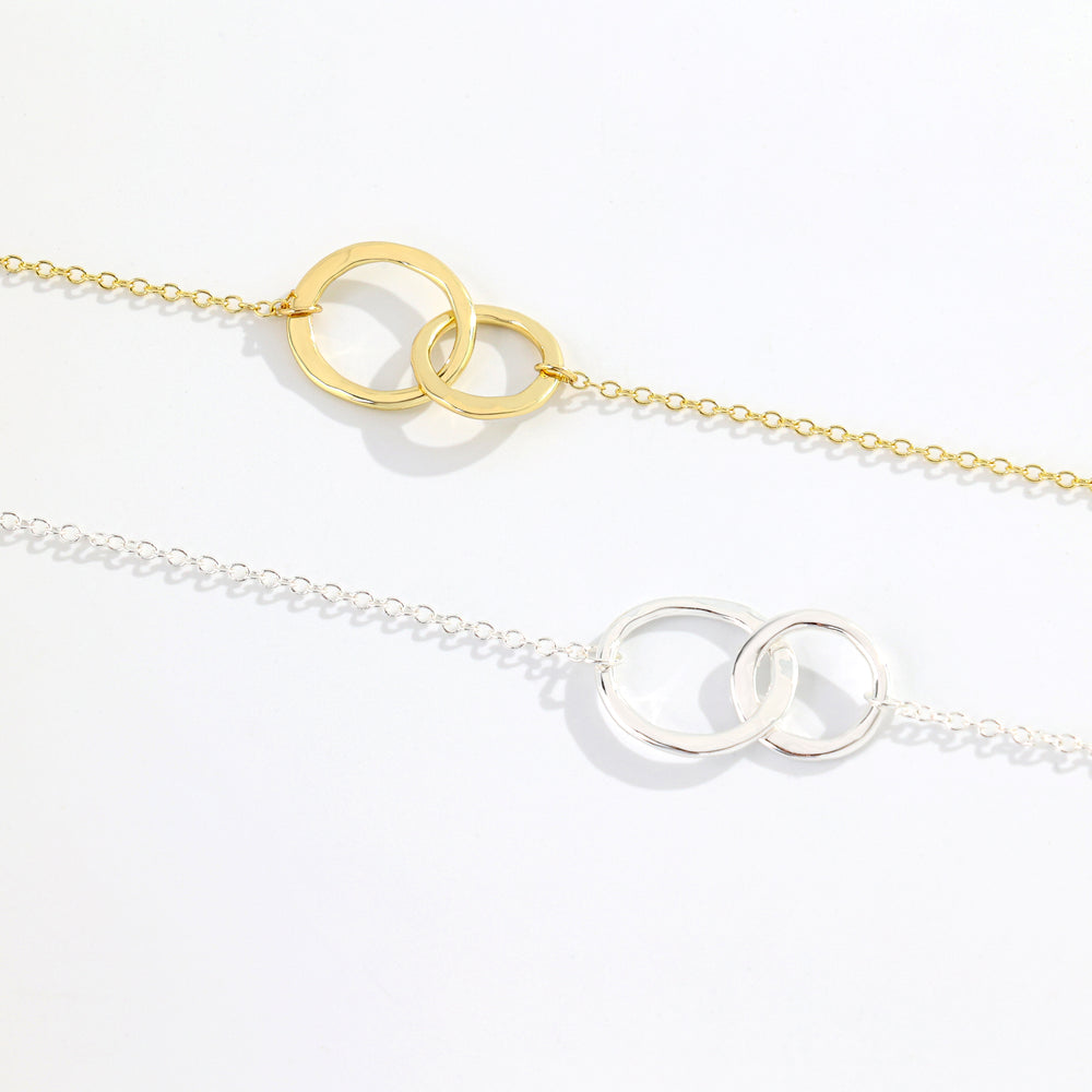 Unity Links Necklace - Gold