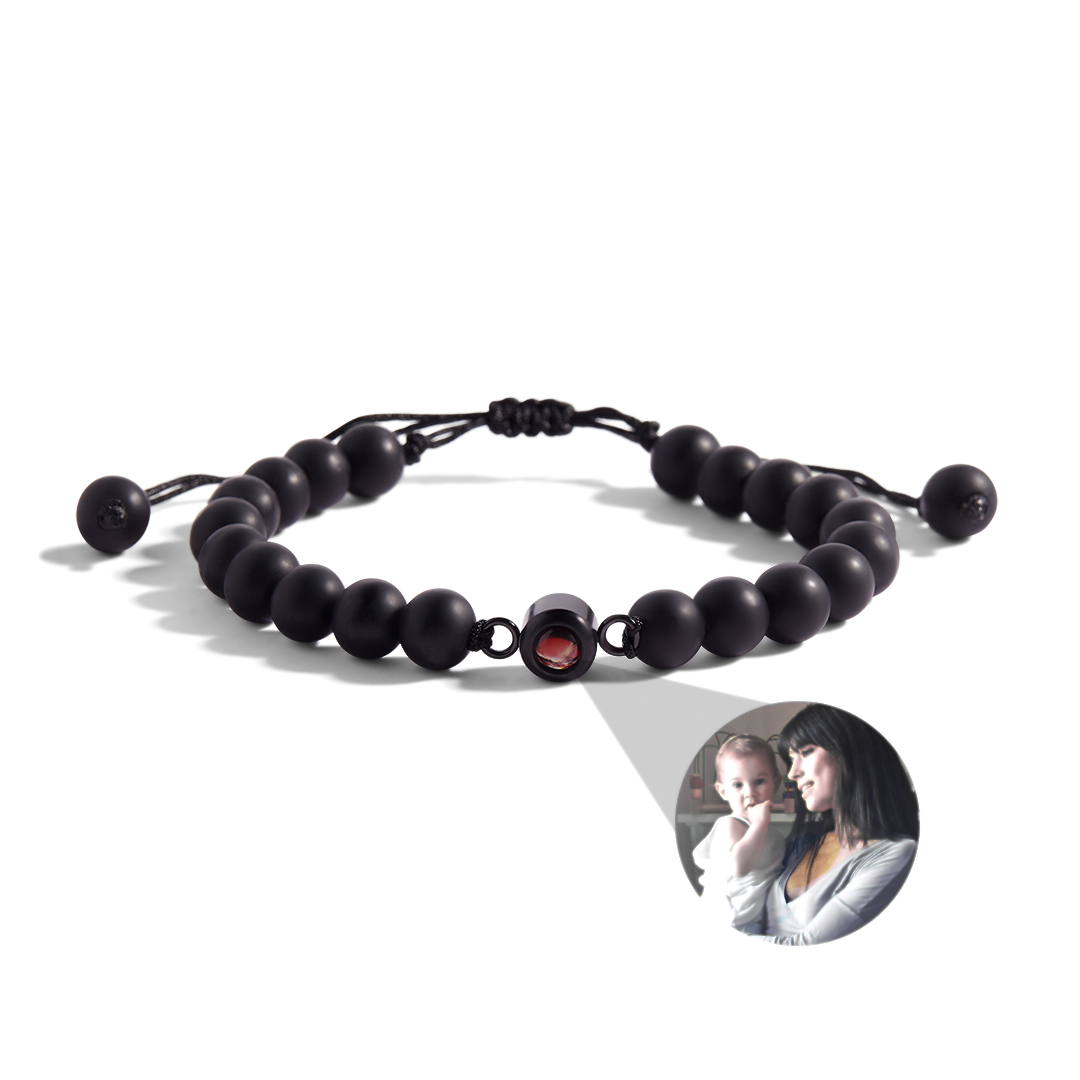 Beaded Photo Bracelet