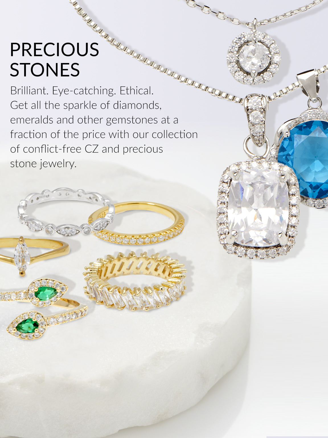 Gemstone hot sale jewelry sale