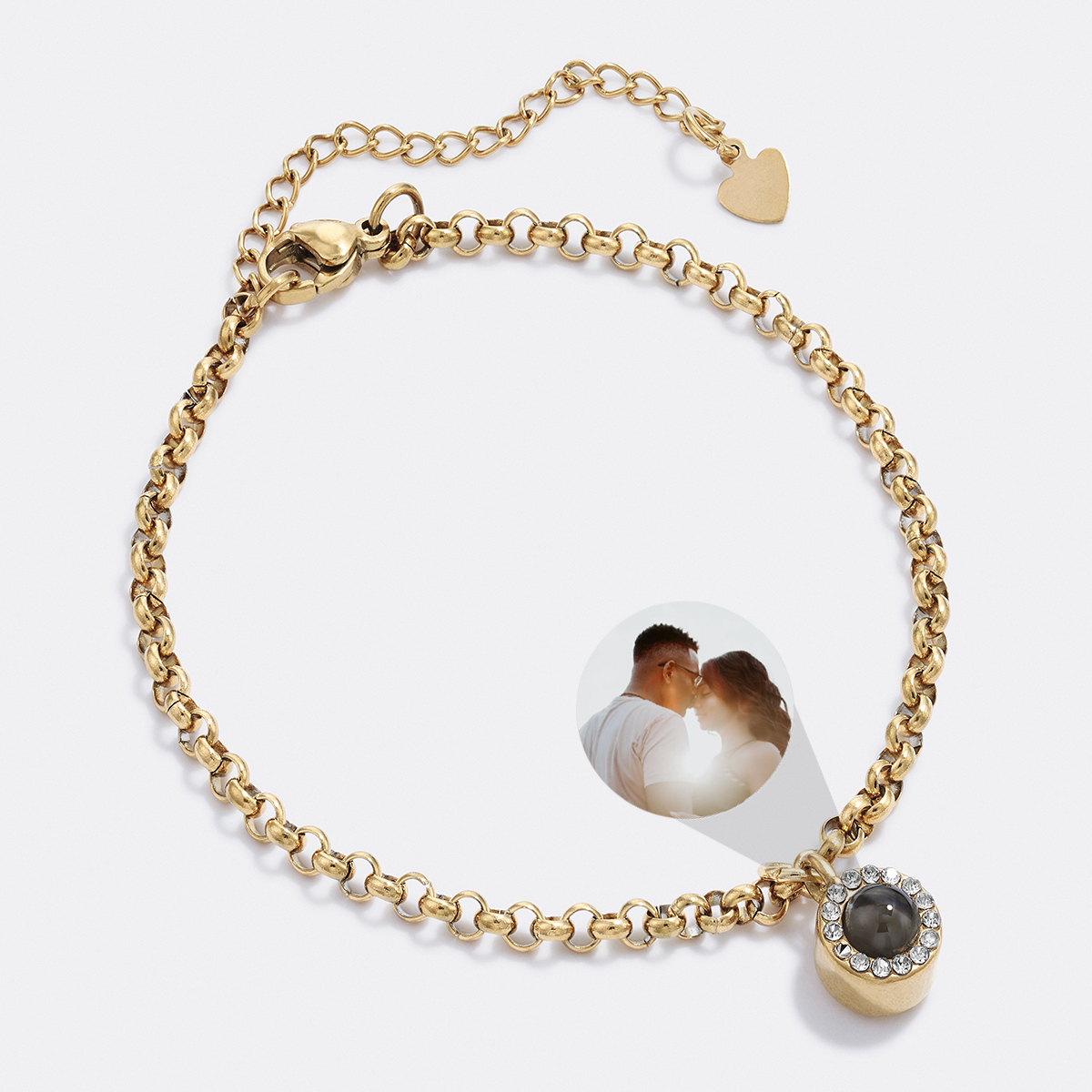 Petite Halo Photo Bracelet Mint Lily petite-halo-photo-bracelet-mint-lily