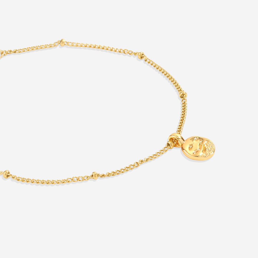 Dainty Coastal Wave Bracelet - Gold / 6.5" + 2"