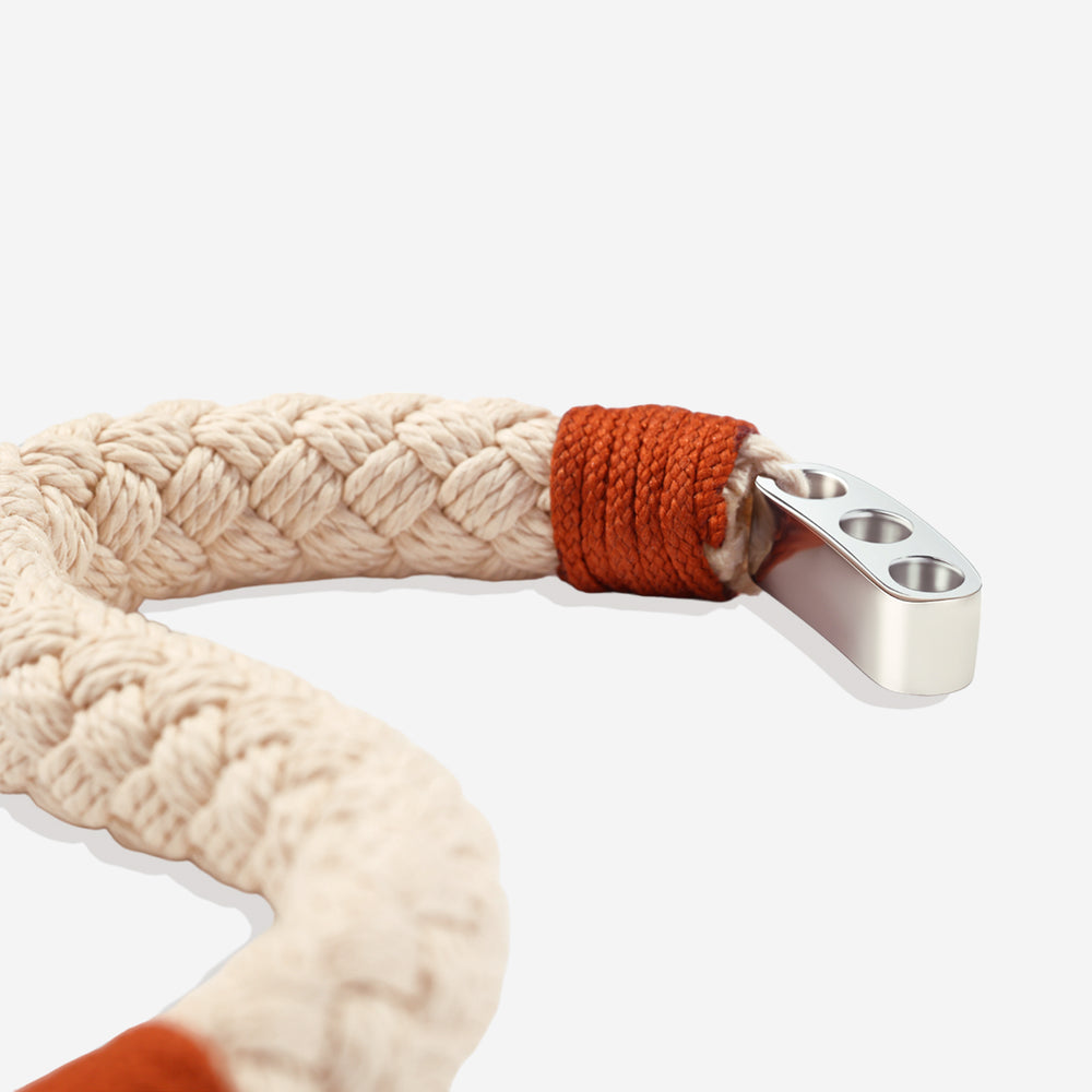 Anchor Braided Bracelet - Navy