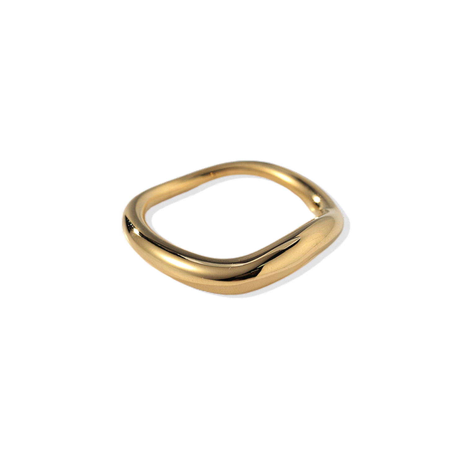 Sculptural Wavelength Ring