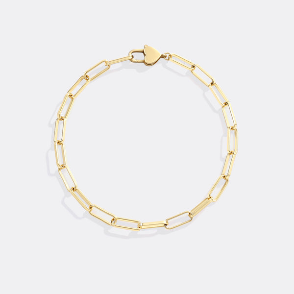 Heart Padlock Bracelet – Mint & Lily
