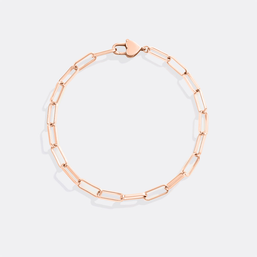 Heart Padlock Bracelet – Mint & Lily