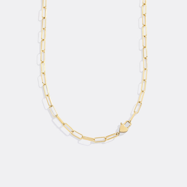 Heart Padlock Necklace – Mint & Lily