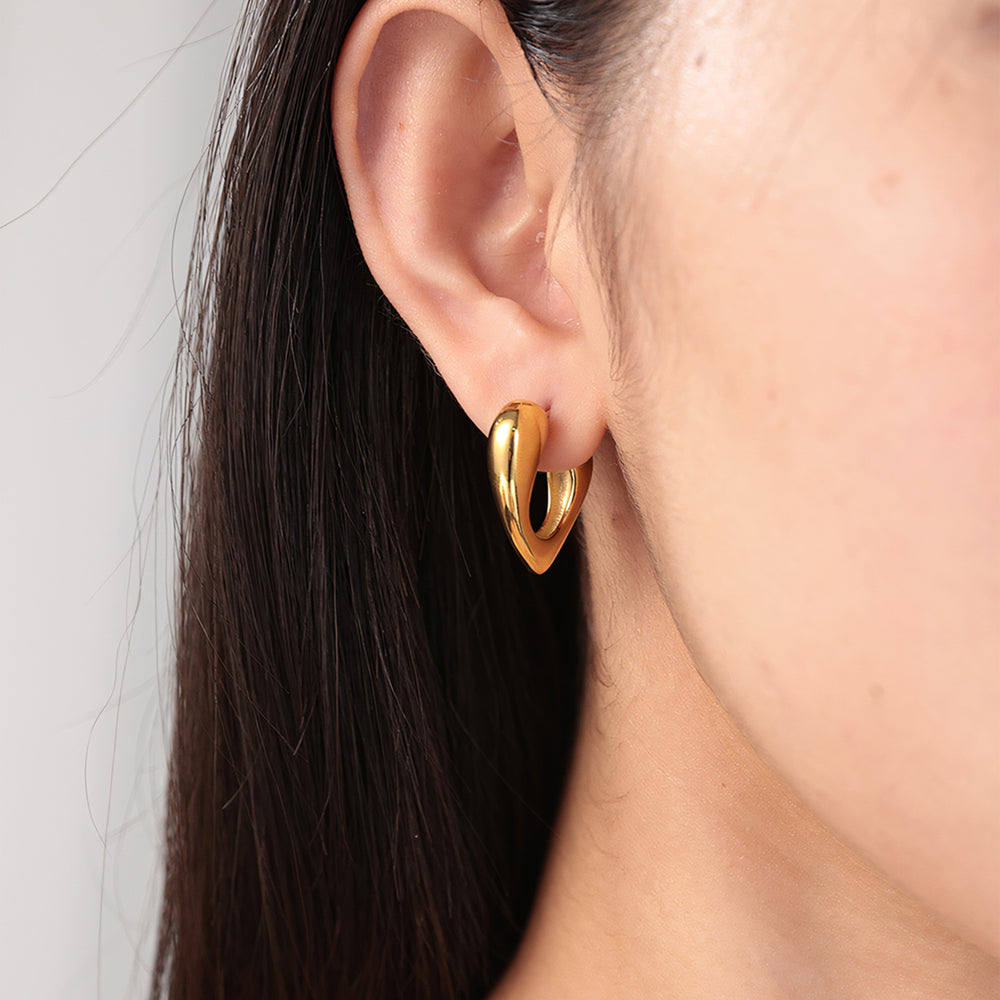 Liquid Love Sculptural Earrings - Default Title