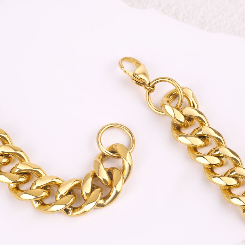 Glam Chunky Chain Necklace - Default Title