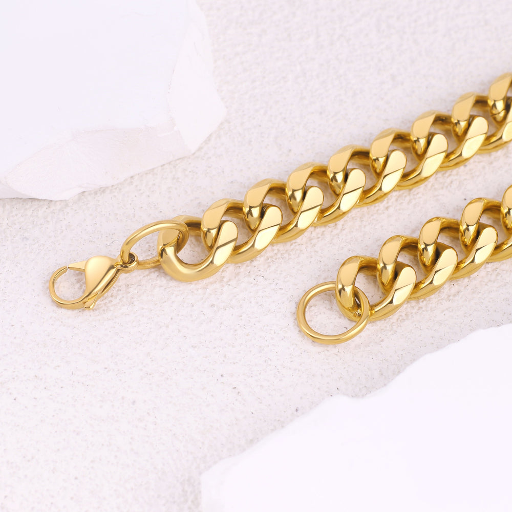 Glam Chunky Chain Necklace - Default Title