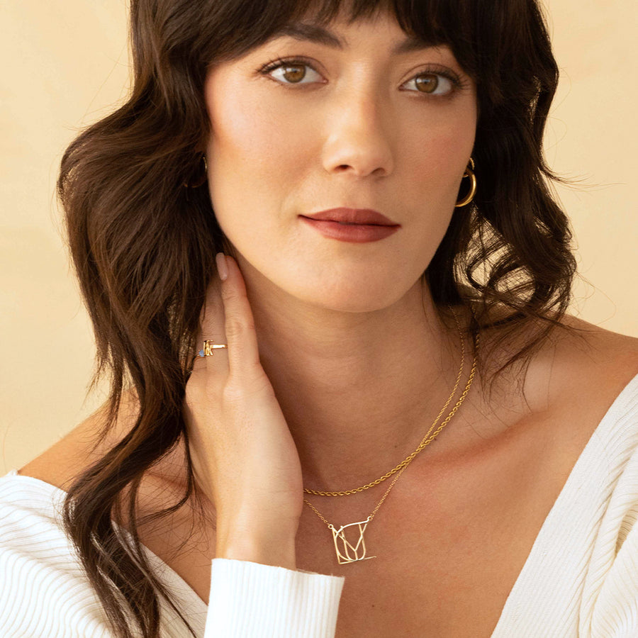 Minimalist name necklace new arrivals