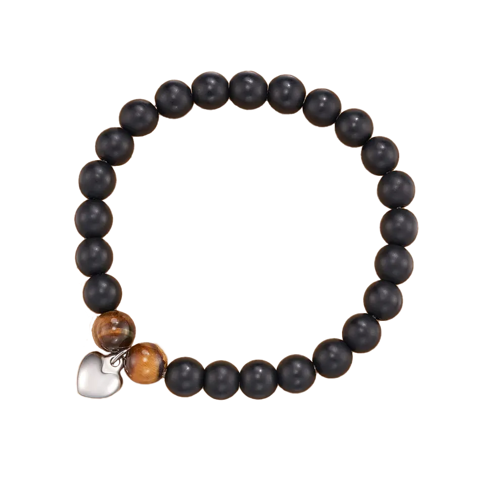 Reminder: You're Awesome Stone Bracelet - Lava Stone