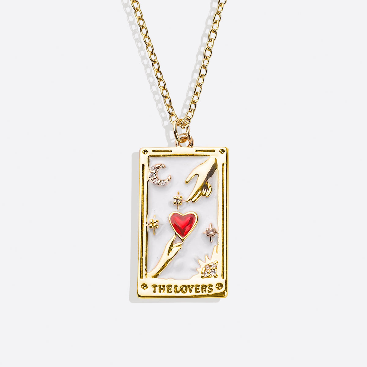 Lovers Tarot Necklace