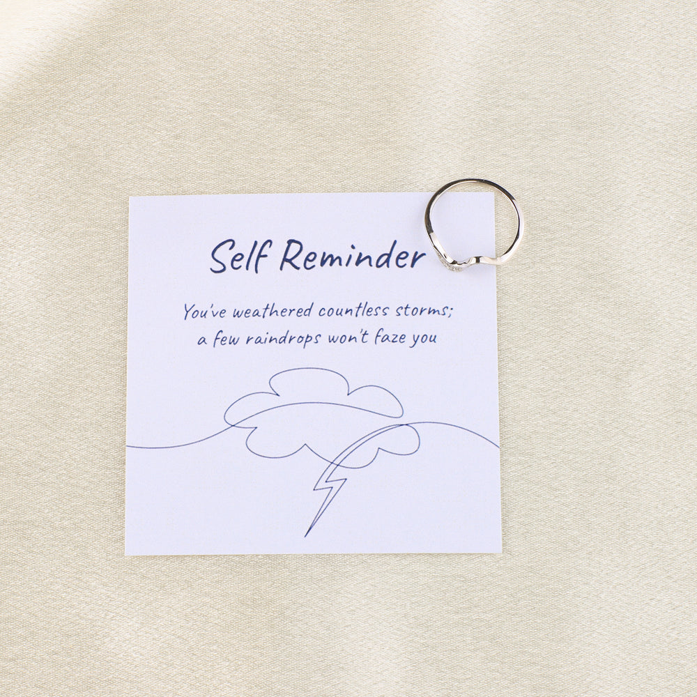 You've Weathered Countless Storms Dainty Wave Ring - 4
